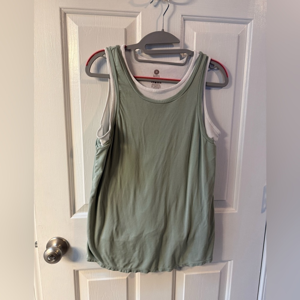 Kindred Bravely Sage Green Tank Top